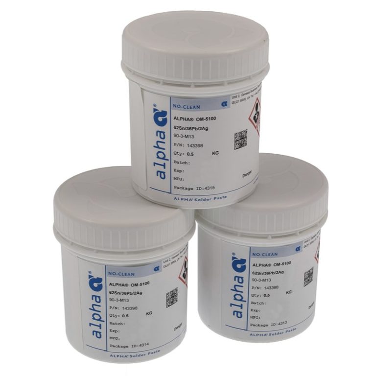 Alpha OM5100 Solder Paste Paramtronics